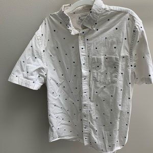 Old Navy Oxford Short Sleeve Button Up